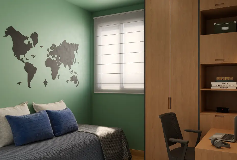 Quarto solteiro Quarto solteiro
